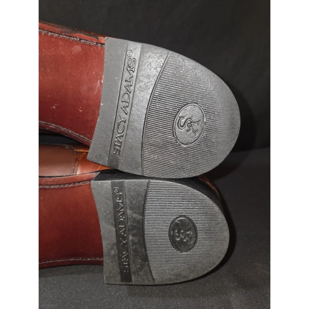 Stacy Adam's‎ Madison Croc Lace Up Embossed Shoes Men's Size 10.5D